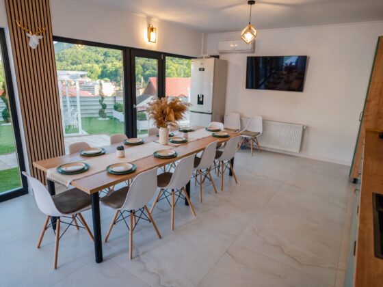 Cabana Aframe Olanesti interior